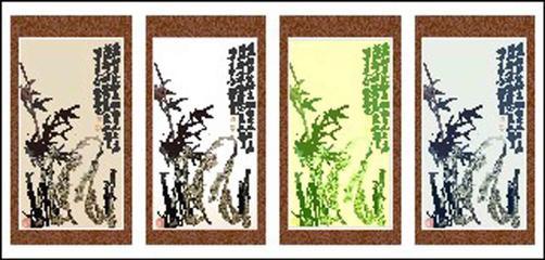 【181素材鮮花卉海報辦公裝飾墻畫壁畫掛畫622鄭板橋竹石圖 CDR】價格,廠家,圖片,燈箱布/噴繪布,新豐縣新奇麗廣告設計制作室-